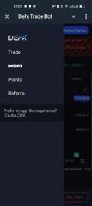 Defx — Trade Perps 1