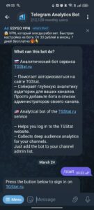 Telegram Analytics Bot 1