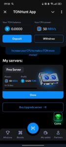 TONHunt App 1