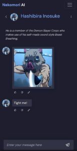 Nekomori 👾 AI Anime Chat 3