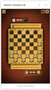 Master Checkers AI 1