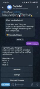 TapWallet 1