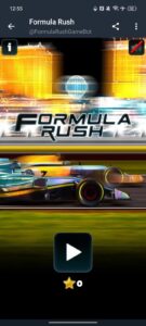 Formula Rush Game 1