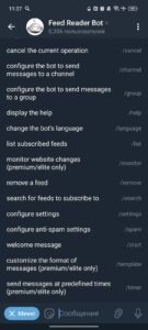 Feed Reader Bot 3