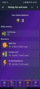 Nistap fun and earn 3