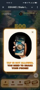 GSHAKE | Shake to Earn 2