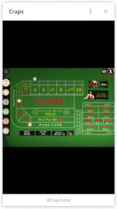 Craps 1