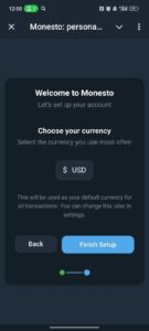 Monesto: personal and group expense tracker 1