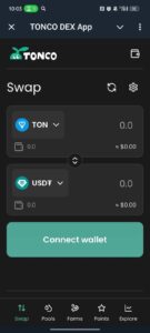 TONCO DEX App 1