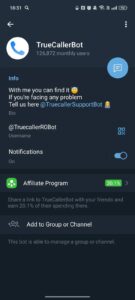 TrueCallerBot 3