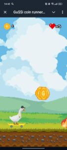 Gu$$i coin runner Game 5