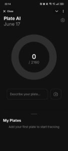 Plate AI — Calorie Tracker 1
