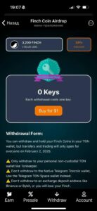 Finch Coin Airdrop 6