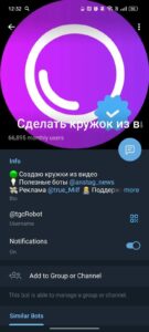 Сделать кружок из видео, кружки ТГ 📺 4