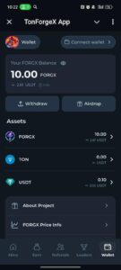 TonForgeX App 4