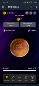 TPIB Token 1