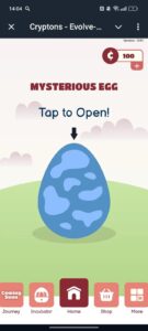 Cryptons — Evolve-2-Sell game 1