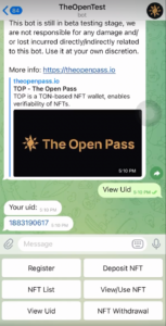 The Open Test Bot 3