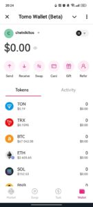 Tomo Wallet (Beta) 4