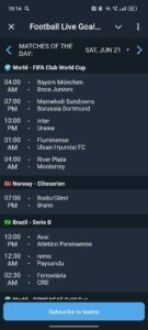 Football Live Goals Bot 3