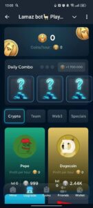 Lamaz bot🦙 Play & Earn 2
