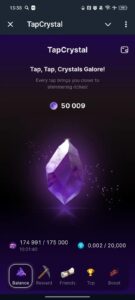 TapCrystal 1