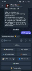 Minеr Bot 🇰🇪 2