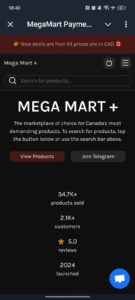 MegaMart Payment Gateway 1