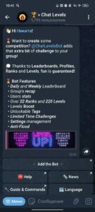 🏆 » Chat Levels 1