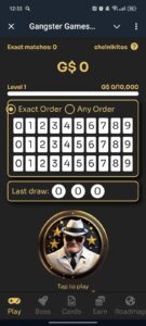Gangster Games Pick 3 Lottery 1
