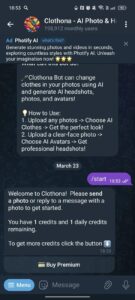 Clothona — AI Photo & Headshot Generator 2
