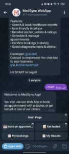 MedSync WebApp 1