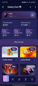 Galaxy Earn 🌏 1