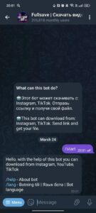 FullSave | Скачать видео Инстаграм ТикТок 1