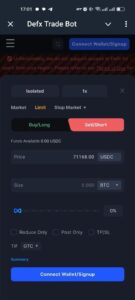 Defx — Trade Perps 4