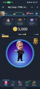 My Corp | TON | Airdrop | Play to Earn | Durov 1