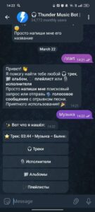 🎧 Thunder Music Bot | Поиск музыки 4
