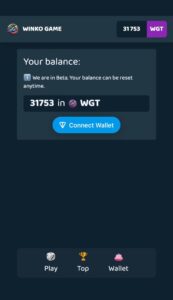 Winko Game Token 1