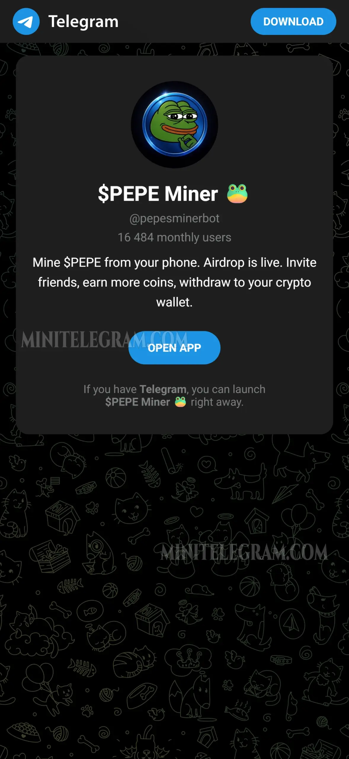 $PEPE Miner 1