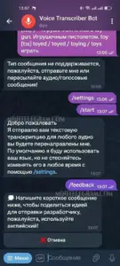 Voice Transcriber Bot 2