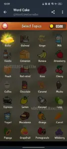 Word Cake Game 2