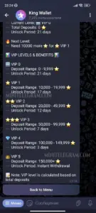 King Wallet 6
