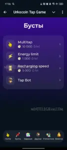 Urkocoin Tap Game 5