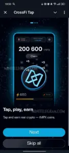 CrossFi Tap 1