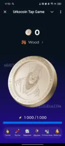 Urkocoin Tap Game 1