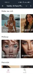 Vanity: AI Face Photo filter 5