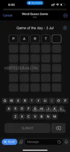 Word Guess — Wordle Game 1