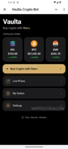 Vaulta Crypto Bot 1