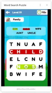 Word Search Puzzle 1